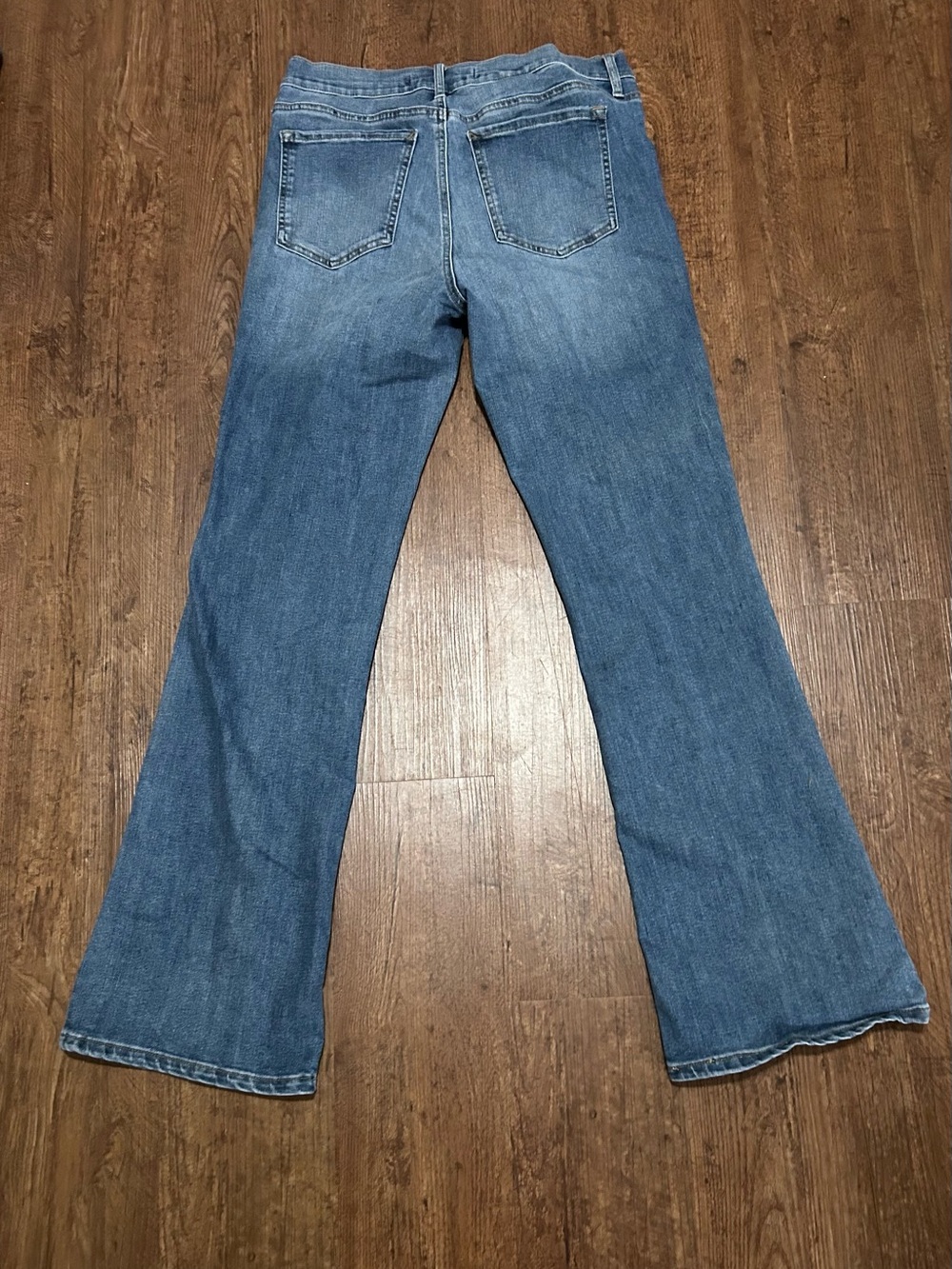 Vintage America Medium Blue Flare Jeans (inseam 30”) - Picture 2 of 3
